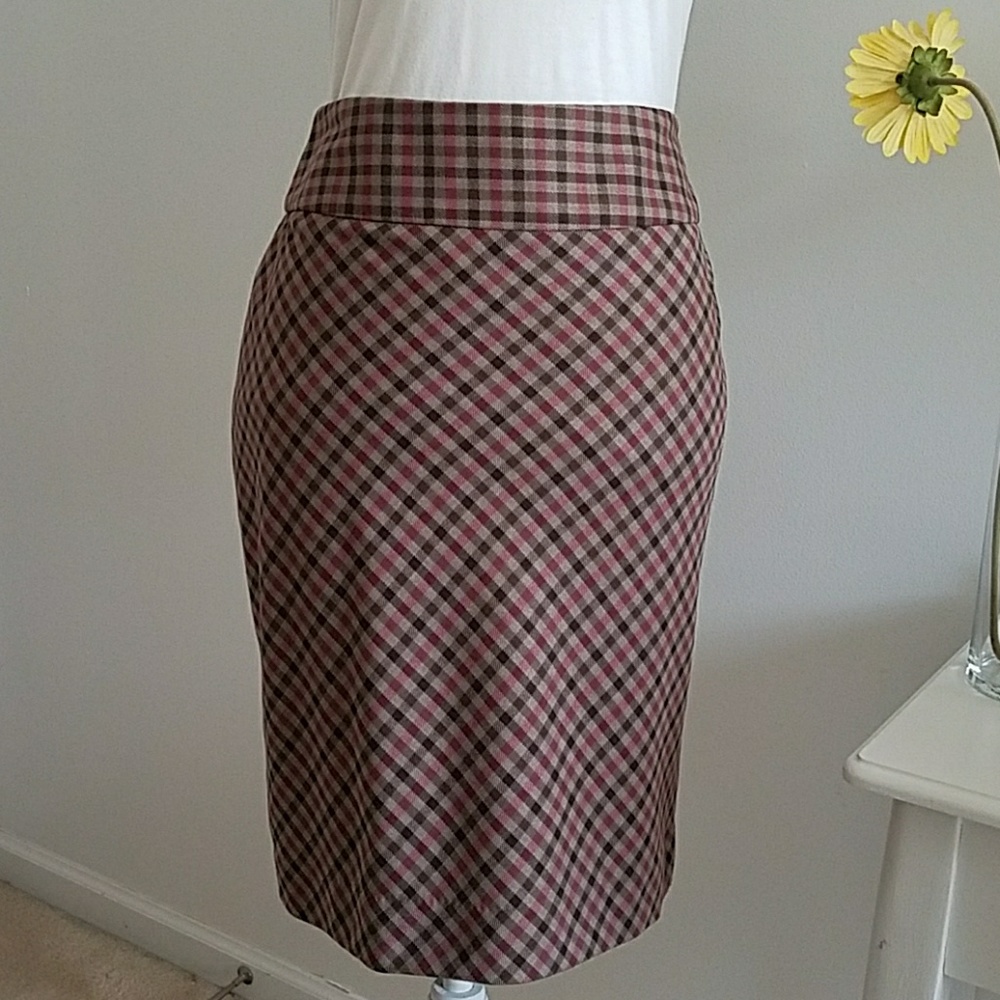NWT The Limited plaid skirt